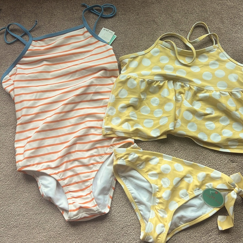 New Copper Key size 14 bathing suits.